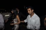 John Abraham snapped with his new girlfriend in Trident, Mumbai on 11th Nov 2011 (16).JPG